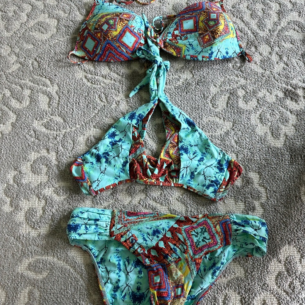 Luli Fama 3pc bikini - 2 tops 1 bottom